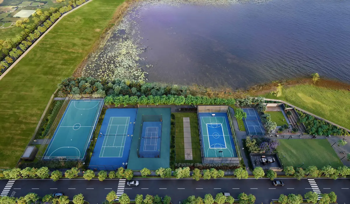 assetz the secret lake Outdoor Courts